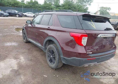 2022 Ford Explorer Xlt from USA, damaged, VIN 1FMSK8DH9NGA91653